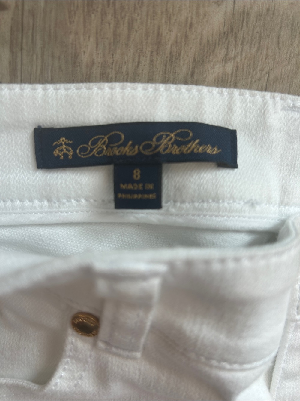 Brooks Brothers White Women’s Slim Jeans - Picture 5 of 7